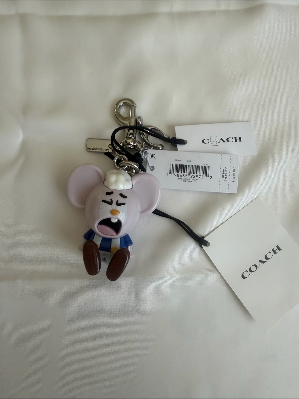 Coach | Brain Dead Kachi Mouse Bag Charm NWT - Picture 9 of 11